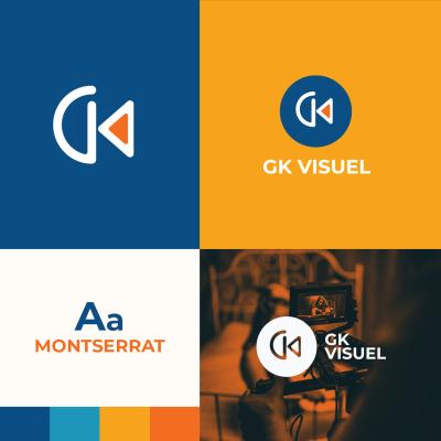 Logo Gk Visuel